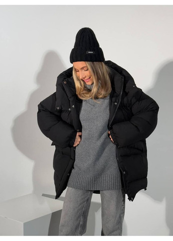 Черный зимний Пуховик milirud