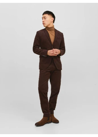 Пиджак,коричневый,JACK&JONES Jack & Jones (360724848)