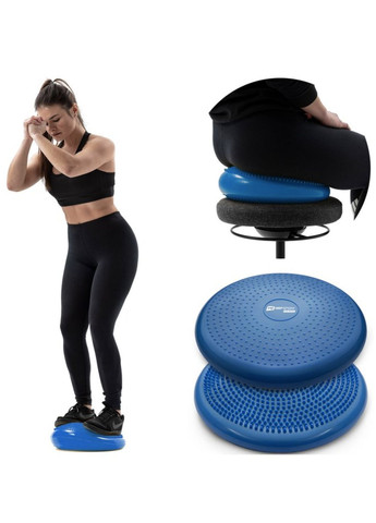 Балансувальна подушка HS-R034BC синя Hop-Sport (361952345)