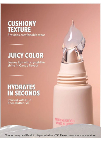 Бальзам блиск для губ Crystal Glaze Moisturizing Lip Care відтінок Candy Lane, 10 мл Sheglam (330762561)