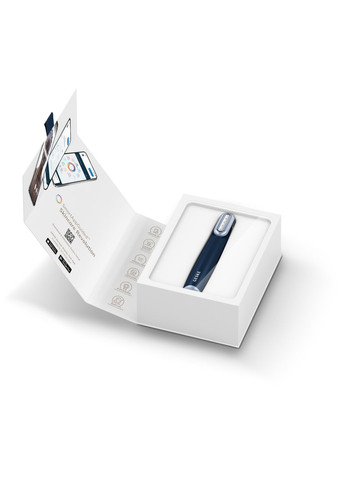 Пристрій для зміцнення і тонізації шкіри обличчя з поворотною головкою Skin Firming Wand 7в1 midnight GESKE (341526272)