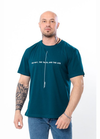 Изумрудная футболка мужская (p-8015) Носи своє