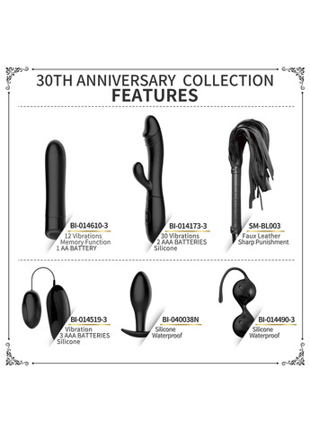 Набір БДСМ 6 предметів Pretty Love (331168704)