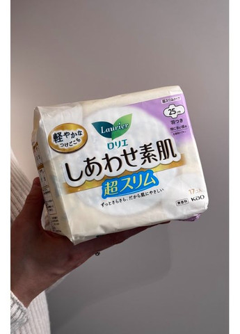 Laurier Happy Skin Extra Heavy Day Use гігієнічні прокладки 25 см, 17 шт KAO (317297097)