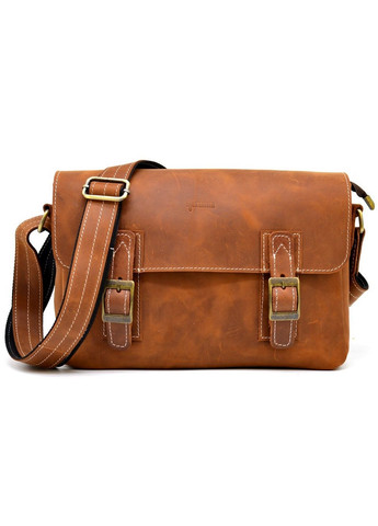 Мужская кожаная сумка через плечо 33х7х23 см TARWA (315874629)