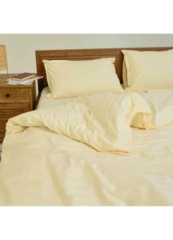 Постельное белье двуспальное Сатин Stripe 70-2 210х175 см Tiare (336328445)