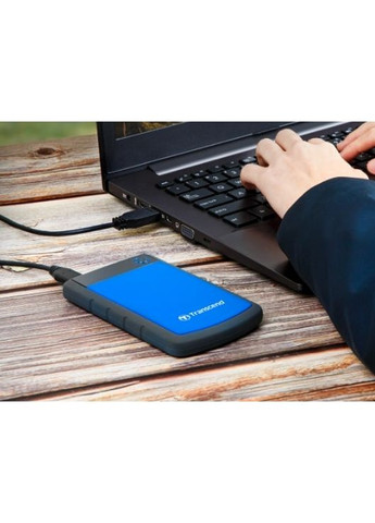 Зовнішній жорсткий диск 2.5` USB 1.0TB StoreJet 25H3 (TS1TSJ25H3P) Transcend (357208890)