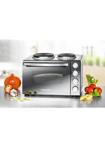 Электропечь с плитой и грилем KM 3300, 30 л Rommelsbacher (303926771)