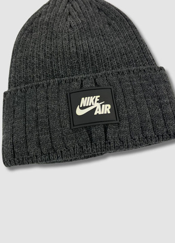 Зимова шапка біні на флісі - Nike Air / Найк No Brand Шапка біні (367117375)