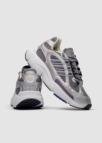 Комбіновані Осінні кросівки чоловічі adidas ozmillen 'grey shadow violet' No Brand Ozmillen 'Grey Shadow Violet'