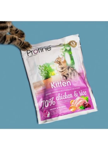 Сухий корм Kitten для кошенят, з куркою та рисом, 300 г Profine (322874901)