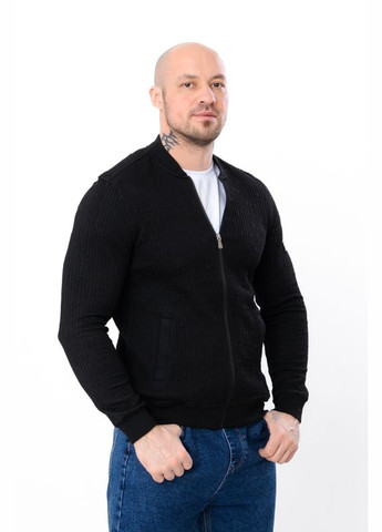 Черная демисезонная бомбер мужской (p-16507) Носи своє