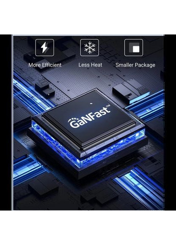 Сетевое зарядное устройство GaN 100 Вт 2хUSB-C+USB-A White VHG (334305025)