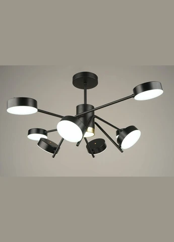 Люстра світлодіодна акрилова B N4182/8 112W BK Sirius (336936732)
