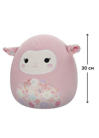 Мягкая игрушка Ягненок Лала (SQCR05611) Squishmallows Ягня Лала 30 см (368562892)
