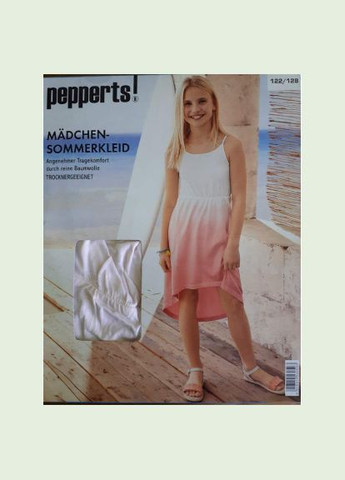Світло-рожева сукня літня для дівчинки Pepperts (316260501)