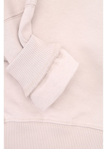 Yuki світшот для дівчинки колір бежевий цб-00279639 бежевий футер