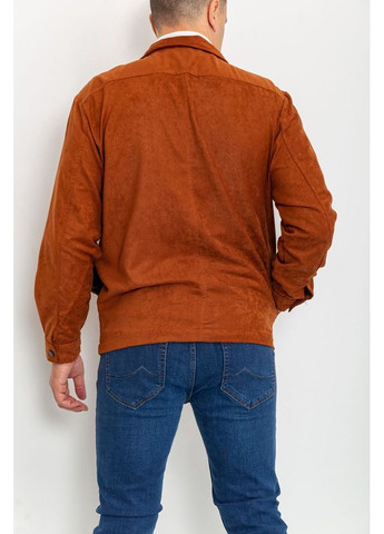 Коричневая демисезонная ветровка мужская на кнопках,, 131r3022-1 Ager