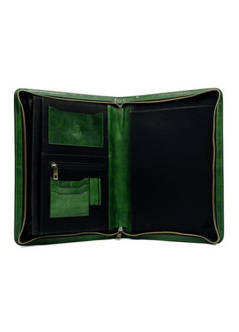 Кожаная папка для документов A4 Candide зеленая 5205801 Time Resistance No Brand (300171418)