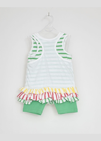 Зеленый летний костюм зеленый Mandarino