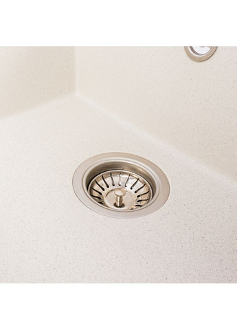 Гранитная мойка MAGNUM 7950 матовая Белая в точку Valeso (358059468)