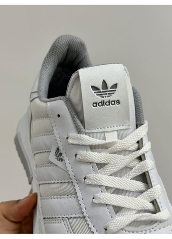 Белые демисезонные кроссовки мужские adidas vz total white. No Brand VZ Total White.