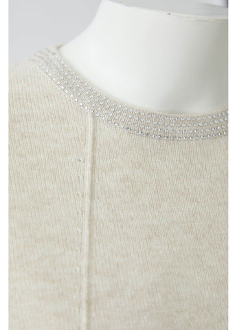 Молочний демісезонний жіночий джемпер молочний джемпер Oui