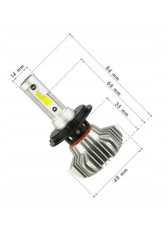 Автомобильная лампа S9 H7 (Silver) No Brand (325877291)