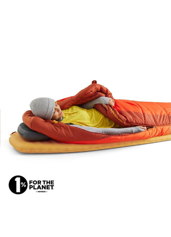 Килимок самонадувний Pursuit Plus SI Mat, Zinnia Orange, Regular, 183х56х7.5см Sea To Summit (338371152)