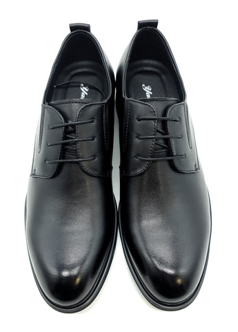 Мужские туфли черные кожаные YA-18-1 28 см(р) Yalasou