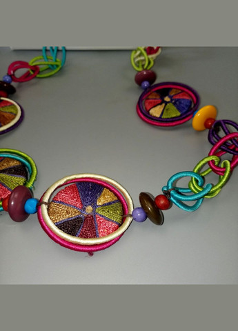 Намисто ручної роботи яскраве в стилі бохо в подарунковій упаковці+подарунок No Brand (338433299)