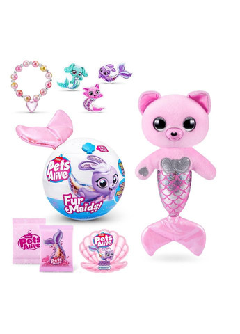 Інтерактивний ігровий набір серії "Furmaids" Кошеня Пурл 9555A Pets & Robo Alive (367263409)