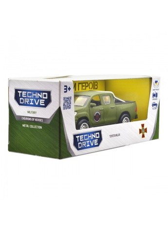 Автомодель серії Шеврони Героїв - Toyota Hilux - Червона калина TechnoDrive (333708671)