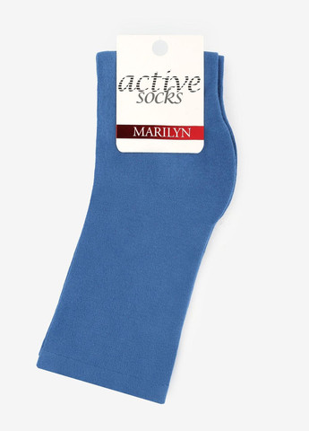 Блакитні шкарпетки жіночі класичні forte 58b Marilyn однотонні (308210924)