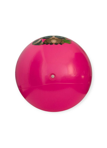 Мяч детский прыгун 45 см с розовой ручкой 4-D45-rose red SNS (361034034)