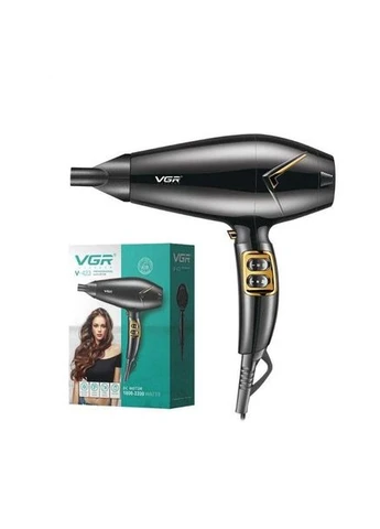 Фен для волос V-423 с концентратором 1800W Black (3_05264) VGR (395879749)