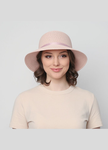 Шляпа со средними полями женская бумага розовая GABRIEL LuckyLOOK 818-003 (289478327)