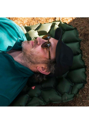 Килимок надувний Nap-Pak Inflatable Sleeping Mat PrimaLoft 5 cm Olive (AIR072-OG) Highlander (325260439)