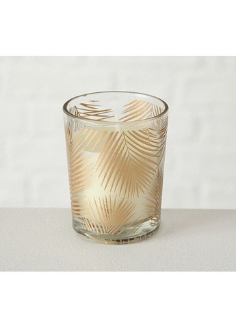 Набор свечей 3х h6 d5см золотое стекло (1009920) Boltze (364688958)