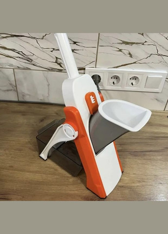 Овощерезка-мультислайсер для овощей и фруктов Spring Slicer 3 лезвия оранжевый (2104618551) Brava (332770451)