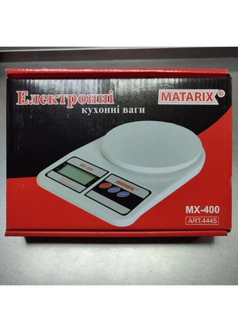 Весы кухонные MATARIX SF-400 No Brand (392695675)
