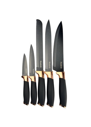 Хороші кухонні ножі для побутового використання MG-1092, Набір кухонних ножів TO-140 для нарізання Magio (349512019)