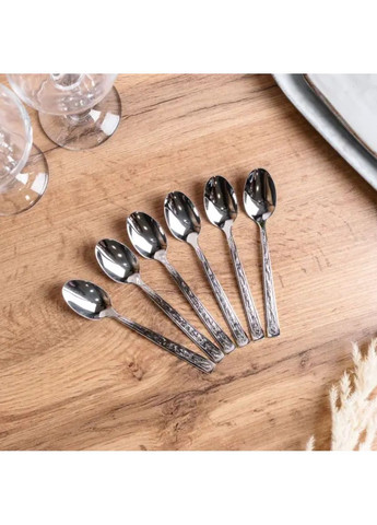 Набор чайных ложек из нержавеющей стали 6 штук столовый набор Jooki (358706359)