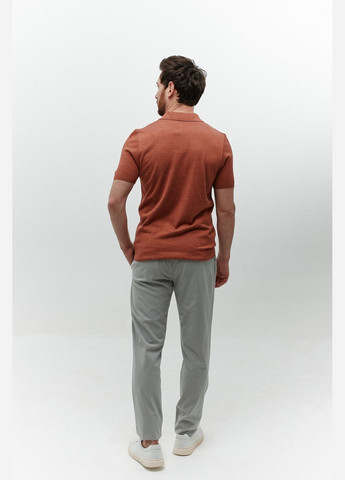 Оранжевая футболка-поло для мужчин NAVI