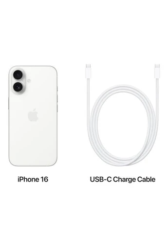 Мобільний телефон (MYE93) Apple iPhone 16 128GB White (400178024)