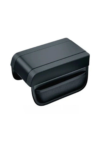 Подлокотник накладка полочка с двумя сетчатыми карманами в салон машины автомобиля экокожа 27х18х5 см (477086-Prob) Черный Unbranded (294292392)