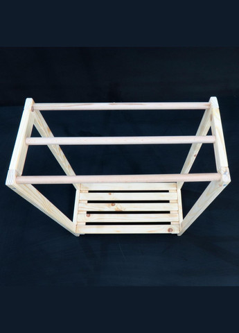 Стойка-вешалка напольная из дерева Бернет бланже (СШВ-001401) No Brand (328210794)