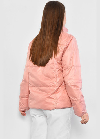 Розовая демисезонная куртка женская демисезонная розового цвета Let's Shop