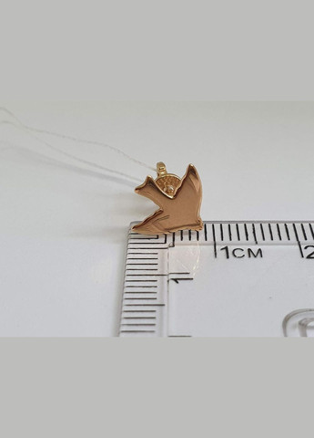 Золотые серьги-пуссеты Птички. СП664И Імперія золота (337171869)