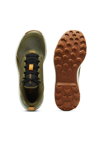 Зеленые всесезонные кроссовки obstruct profoam running shoes Puma